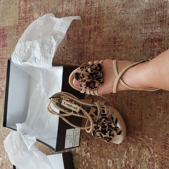 Bebe Deena Strappy Heels - Picture 8 of 10